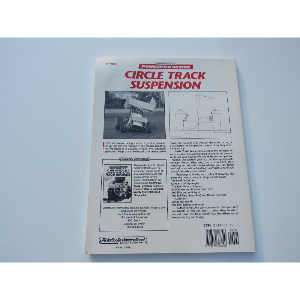 Circle Track Suspension Forbes Aird 1994 PowerPro Series Race Car Tuning - Picture 2 of 9